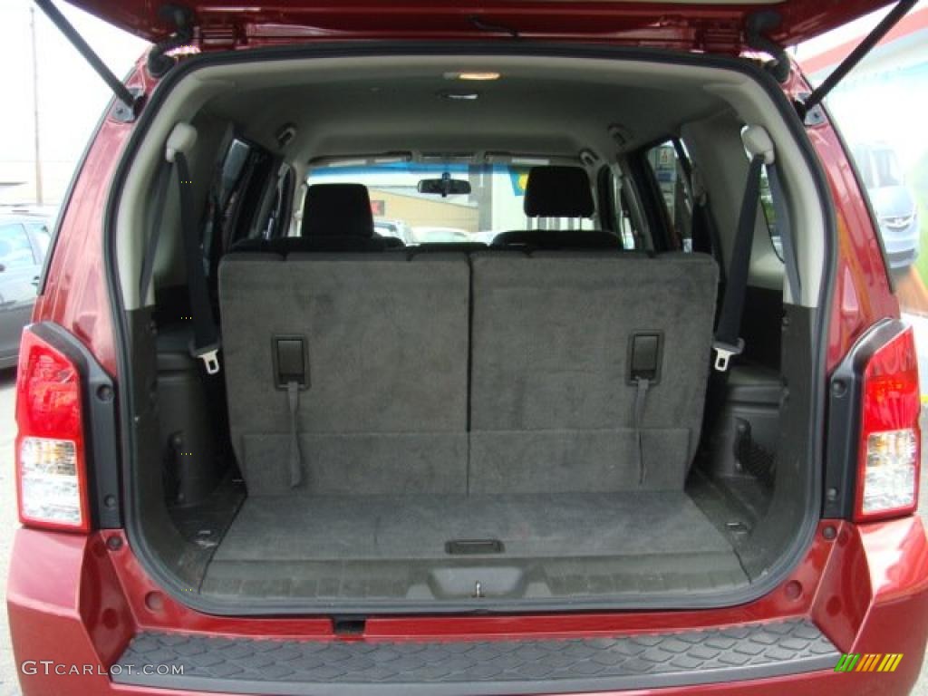 2008 Pathfinder S 4x4 - Red Brawn / Graphite photo #13