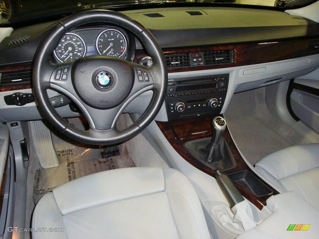 2007 3 Series 328xi Sedan - Montego Blue Metallic / Grey photo #14