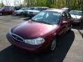 1999 Cabernet Red Metallic Ford Contour LX  photo #3