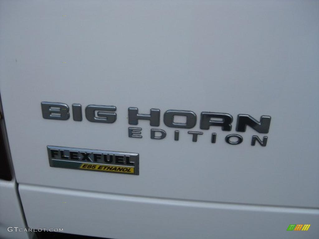 2007 Ram 1500 Big Horn Edition Quad Cab 4x4 - Bright White / Medium Slate Gray photo #21