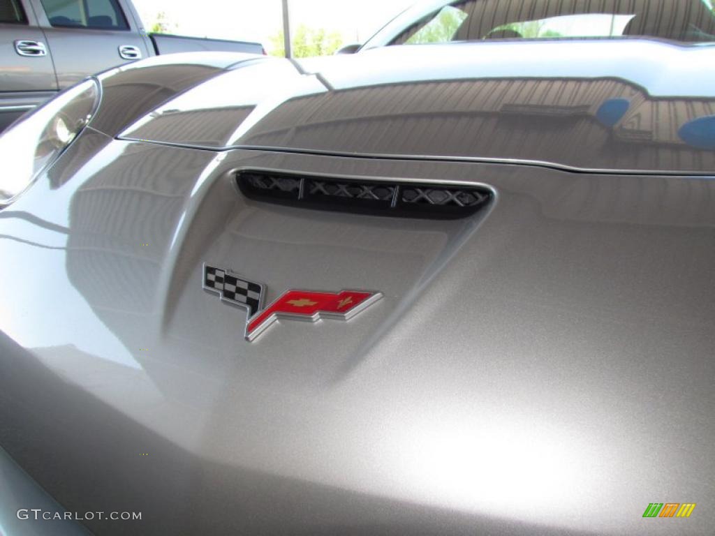 2007 Corvette Z06 - Machine Silver Metallic / Ebony photo #20