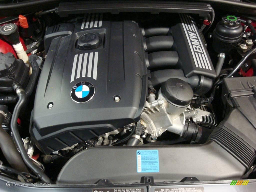 2007 3 Series 328xi Coupe - Crimson Red / Saddle Brown/Black photo #9