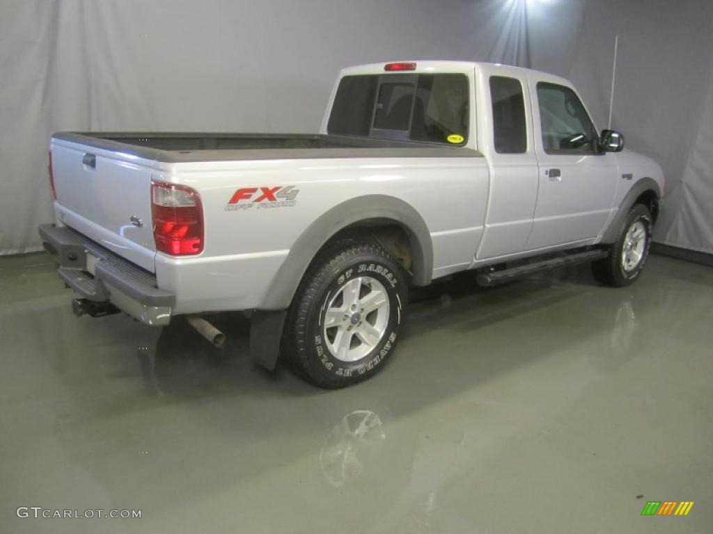 2003 Ranger FX4 SuperCab 4x4 - Silver Frost Metallic / Dark Graphite photo #11