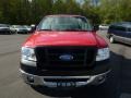 2007 Bright Red Ford F150 XL SuperCab 4x4  photo #2