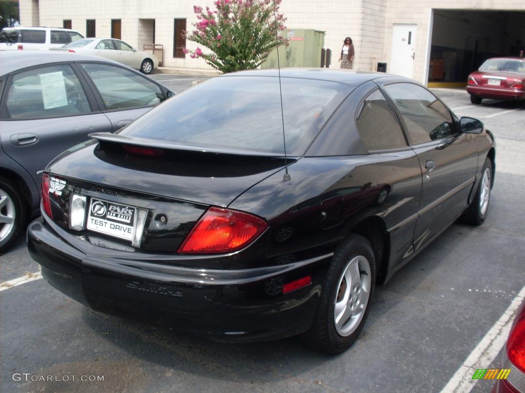 2004 Sunfire Coupe - Black / Graphite photo #6