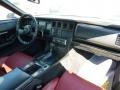1984 Chevrolet Corvette Carmine Red Interior Dashboard Photo