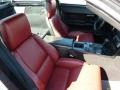Carmine Red Interior Photo for 1984 Chevrolet Corvette #49035711