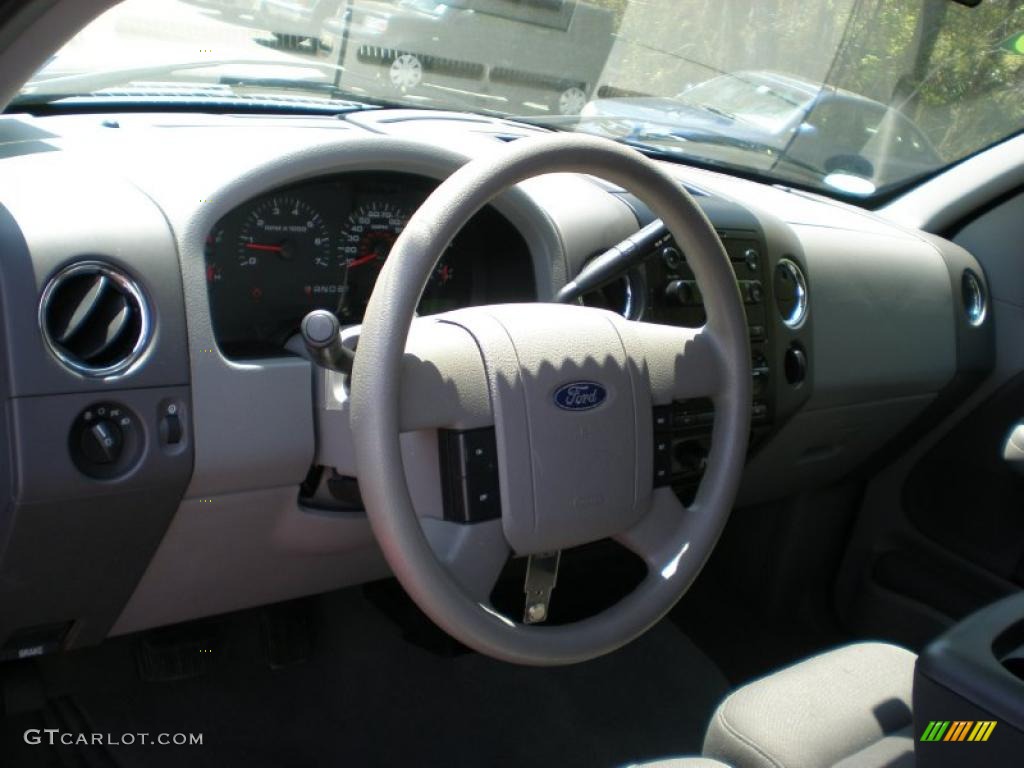 2006 F150 XLT SuperCrew 4x4 - True Blue Metallic / Medium/Dark Flint photo #11