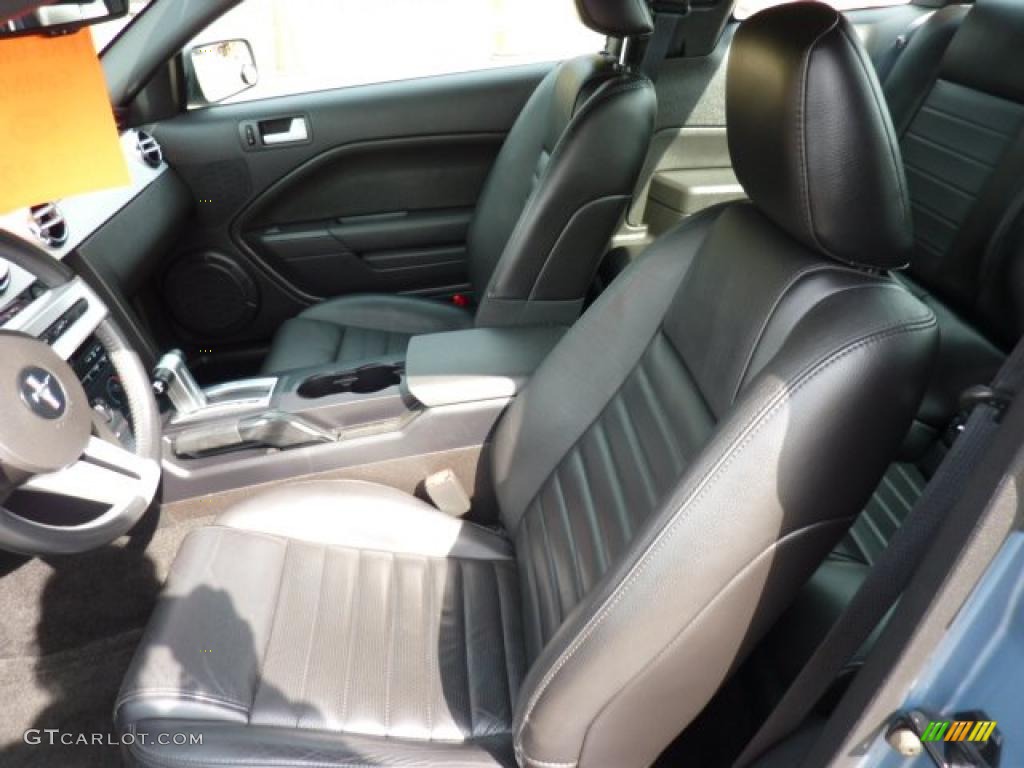 2007 Mustang GT Premium Coupe - Windveil Blue Metallic / Charcoal photo #10