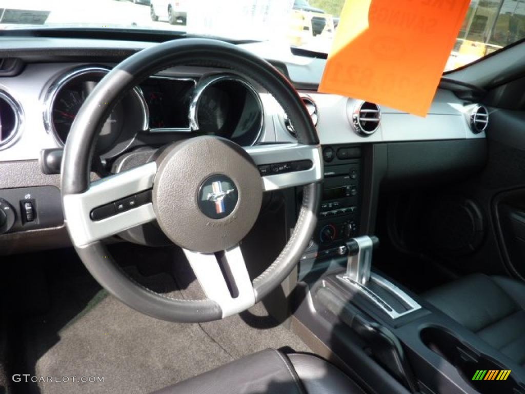 2007 Mustang GT Premium Coupe - Windveil Blue Metallic / Charcoal photo #12
