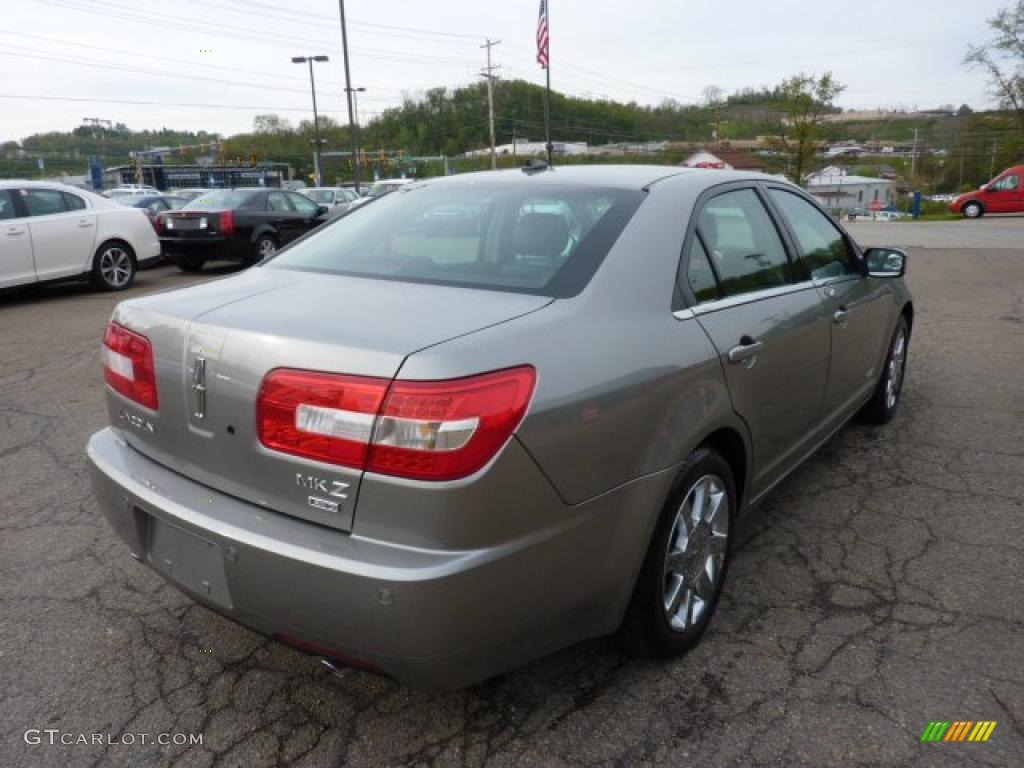 2008 MKZ AWD Sedan - Vapor Silver Metallic / Dark Charcoal photo #4