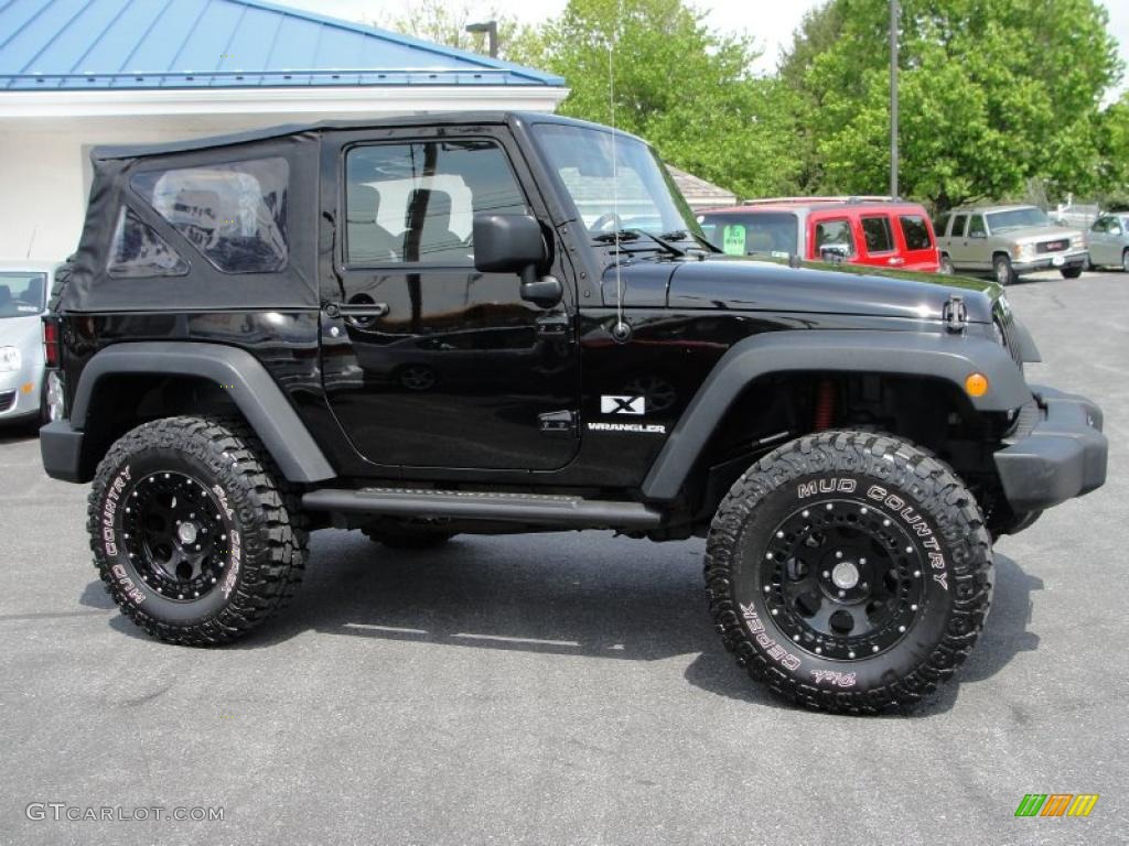 2008 Jeep Wrangler X 4x4 Custom Wheels Photo #49039530