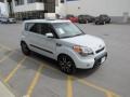 2010 Clear White Kia Soul Ghost Special Edition  photo #31