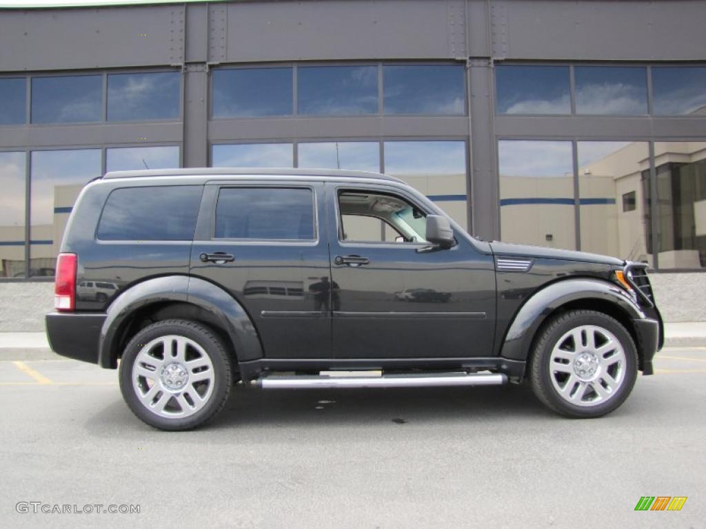 2008 Nitro R/T 4x4 - Brilliant Black Crystal Pearl / Dark Slate Gray photo #30