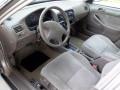 Beige 2000 Honda Civic EX Sedan Interior Color