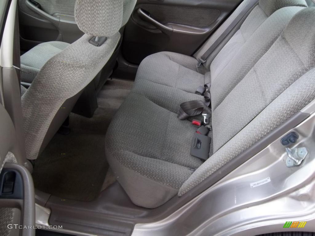 Beige Interior 2000 Honda Civic EX Sedan Photo #49041042