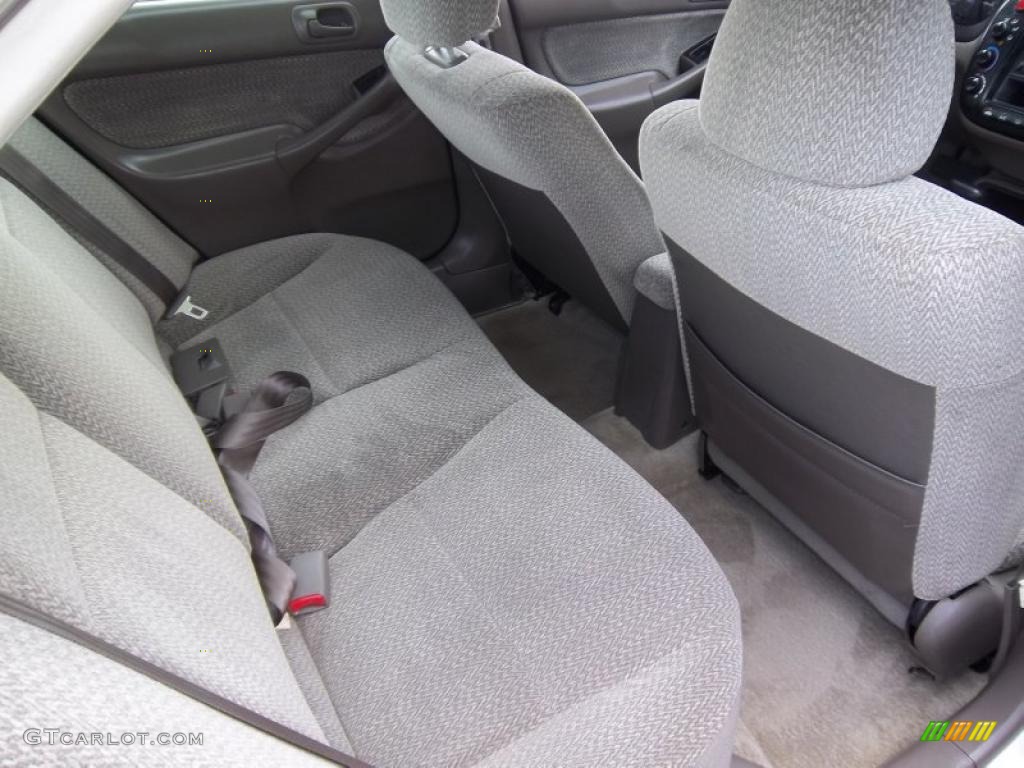 Beige Interior 2000 Honda Civic EX Sedan Photo #49041063