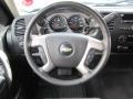 Ebony Steering Wheel Photo for 2010 Chevrolet Silverado 2500HD #49041312