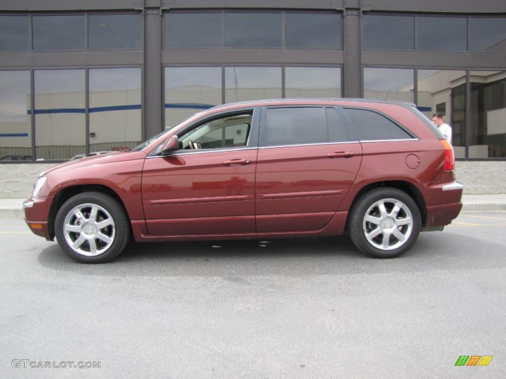 Cognac Crystal Pearl 2007 Chrysler Pacifica Limited AWD Exterior Photo #49041578