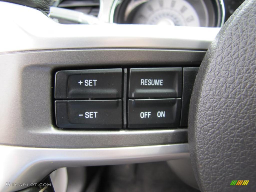 2010 Ford Mustang GT Premium Convertible Controls Photo #49041927