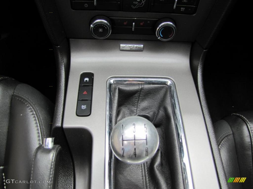 2010 Ford Mustang GT Premium Convertible 5 Speed Automatic Transmission Photo #49042019