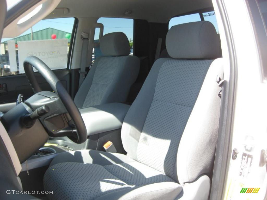 2011 Tundra SR5 Double Cab 4x4 - Super White / Graphite Gray photo #13