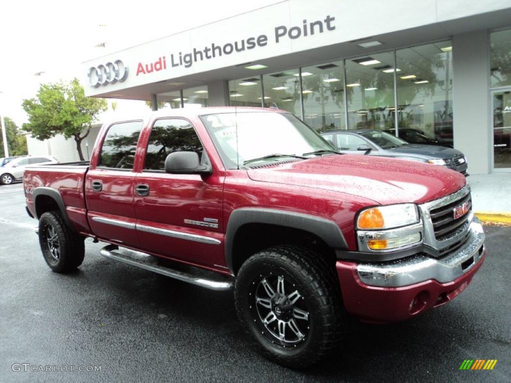 Sport Red Metallic GMC Sierra 2500HD