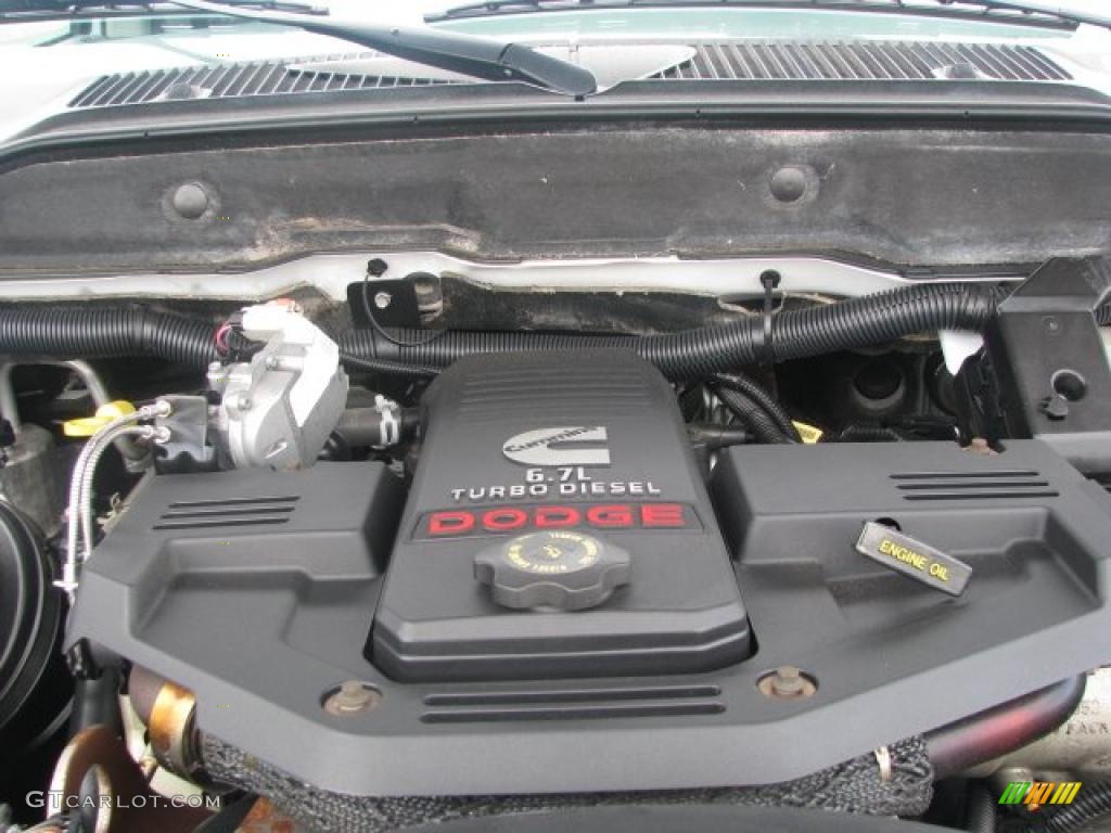 2007 Dodge Ram 2500 SLT Quad Cab 4x4 6.7L Cummins Turbo Diesel OHV 24V Inline 6 Cylinder Engine Photo #49043328
