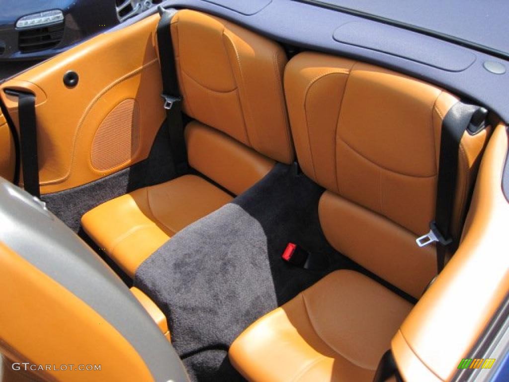 Natural Brown Interior 2008 Porsche 911 Turbo Cabriolet Photo #49043568