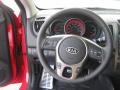 2011 Kia Forte Koup Black Sport Interior Steering Wheel Photo