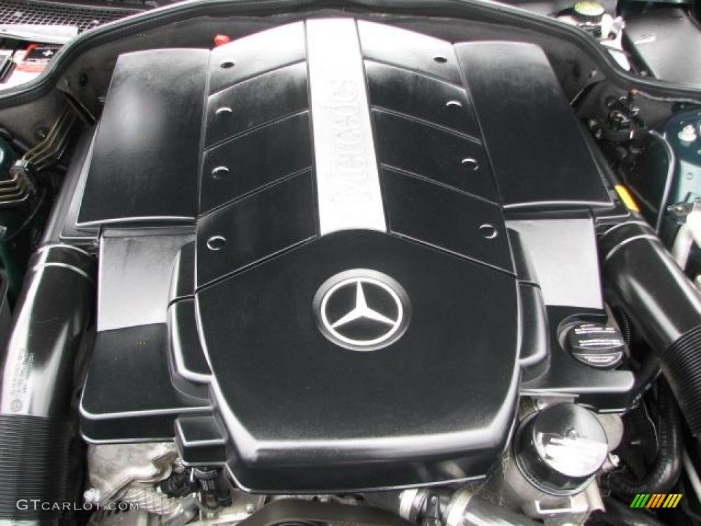2005 Mercedes-Benz SL 500 Roadster 5.0 Liter SOHC 24-Valve V8 Engine Photo #49044504