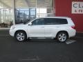 2009 Blizzard White Pearl Toyota Highlander Limited 4WD  photo #2