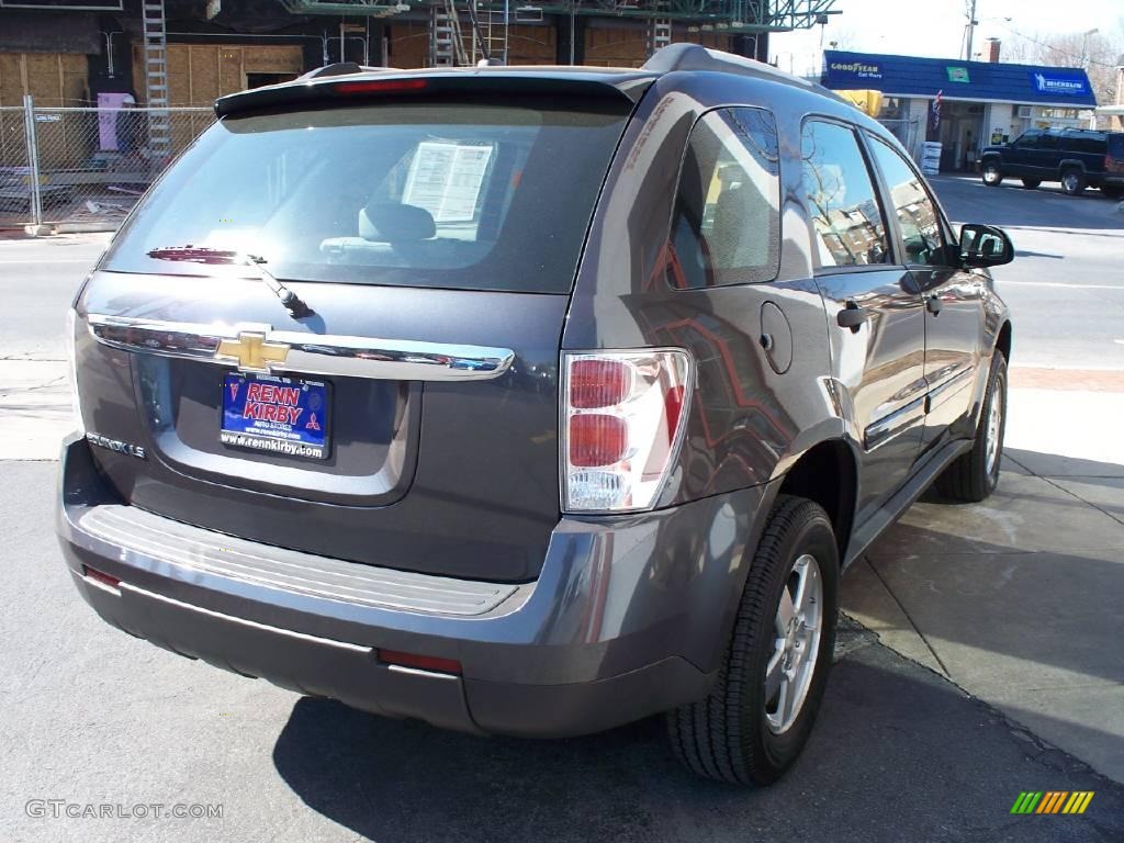 2007 Equinox LS - Granite Gray Metallic / Light Gray photo #5