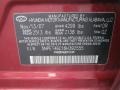 Dark Cherry Red - Sonata GLS Photo No. 26
