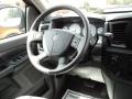 Medium Slate Gray 2008 Dodge Ram 1500 SXT Quad Cab 4x4 Steering Wheel