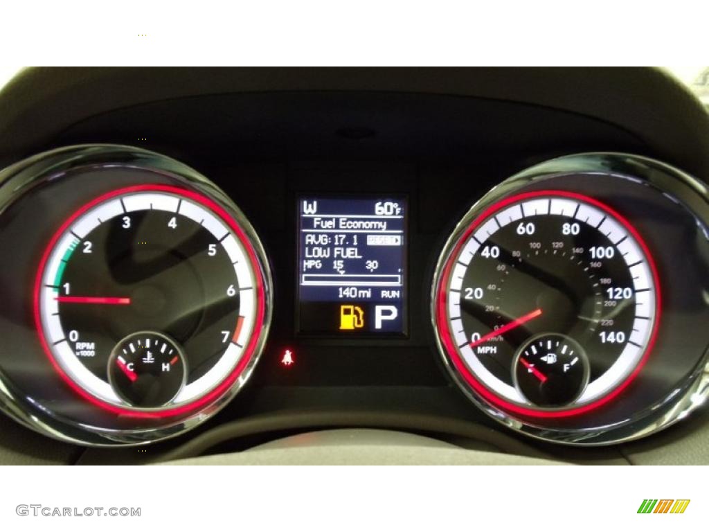 2011 Dodge Durango Express 4x4 Gauges Photo #49046601