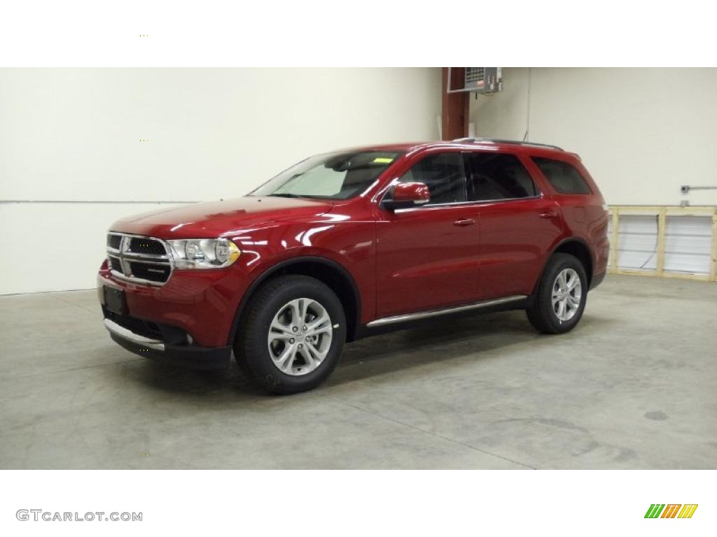 Inferno Red Crystal Pearl Dodge Durango