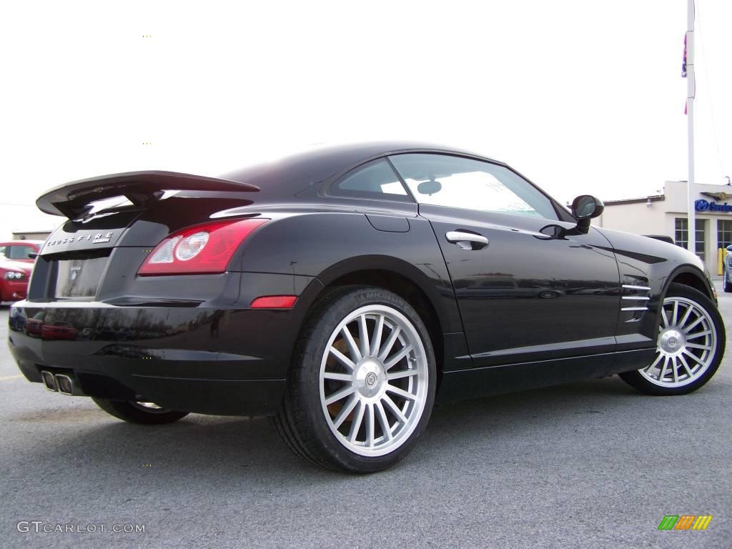 Black 2005 Chrysler Crossfire SRT-6 Coupe Exterior Photo #4904681