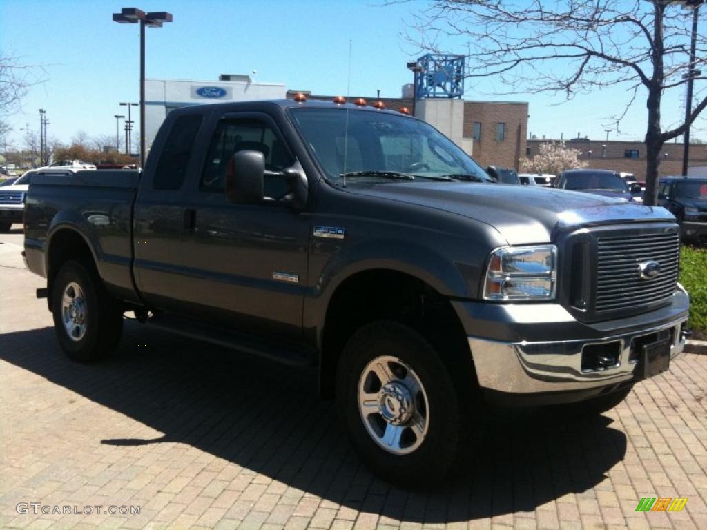 Dark Shadow Grey Metallic Ford F350 Super Duty