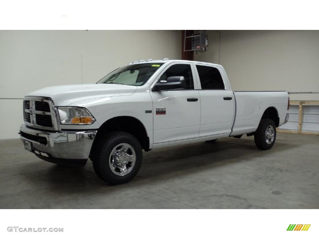 2011 Ram 2500 HD SLT Crew Cab 4x4 - Bright White / Dark Slate/Medium Graystone photo #1