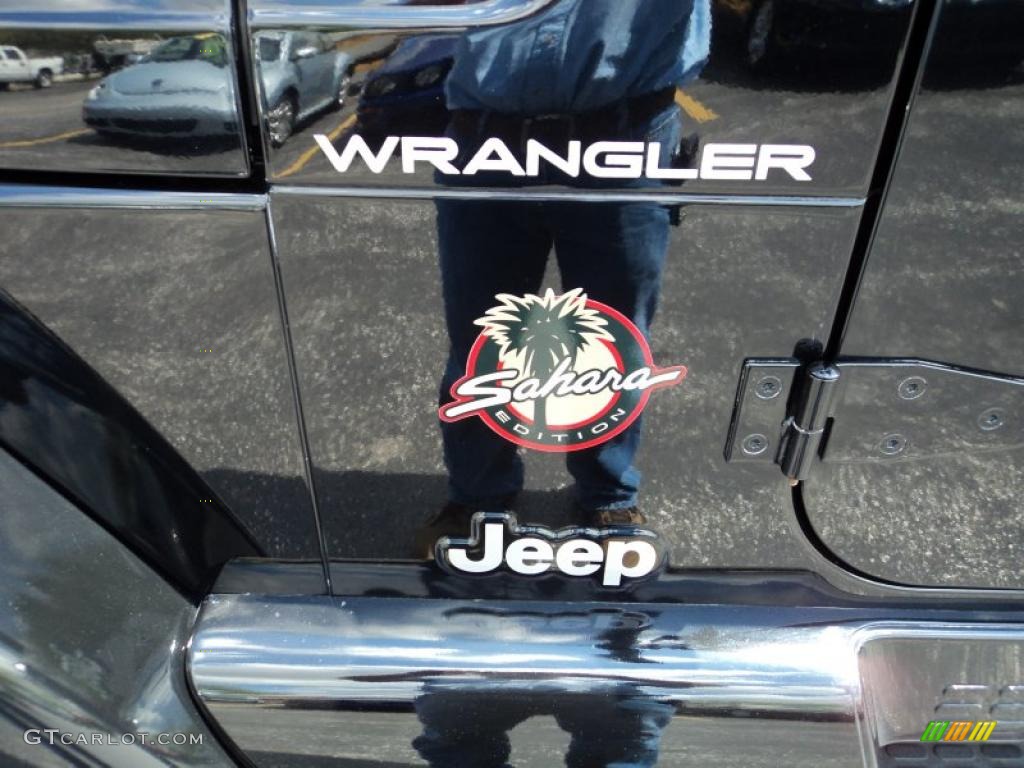 2002 Jeep Wrangler Sahara 4x4 Marks and Logos Photo #49047561