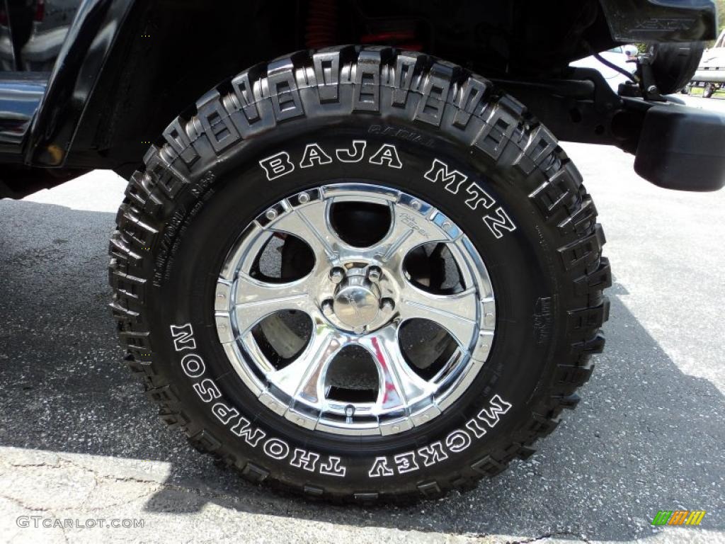 2002 Jeep Wrangler Sahara 4x4 Custom Wheels Photo #49047639