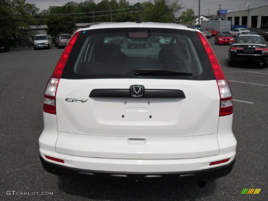 2010 CR-V LX - Taffeta White / Gray photo #3