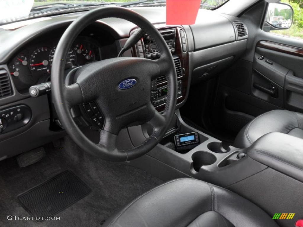 Midnight Gray Interior 2003 Ford Explorer Limited 4x4 Photo #49050177