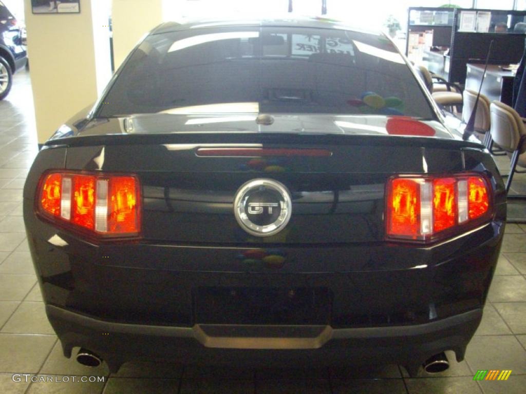 2011 Mustang GT Premium Coupe - Ebony Black / Charcoal Black photo #4
