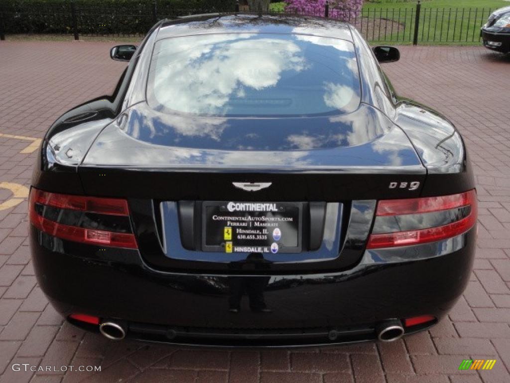 2009 DB9 Coupe - Onyx Black / Obsidian Black photo #9