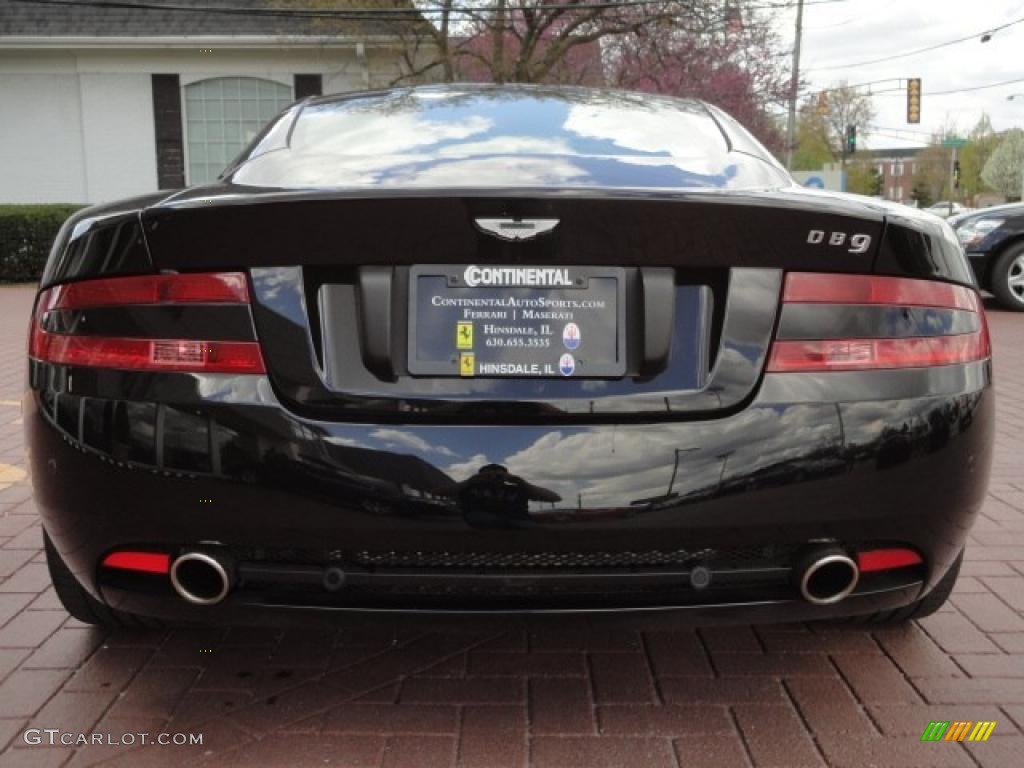 2009 DB9 Coupe - Onyx Black / Obsidian Black photo #10