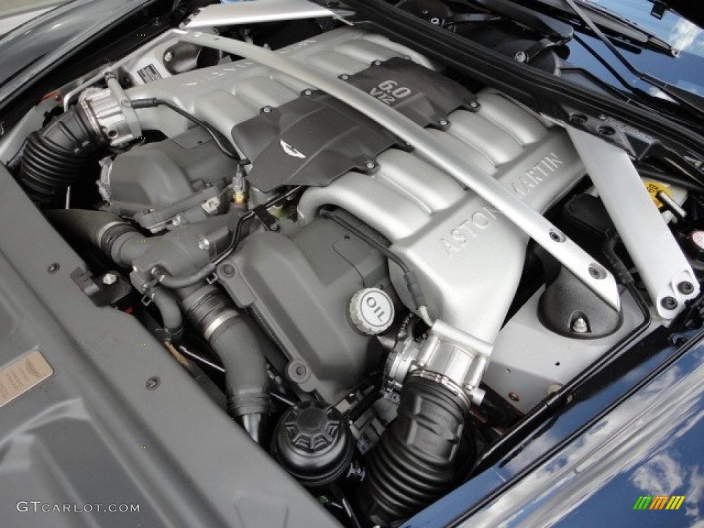 2009 Aston Martin DB9 Coupe 6.0 Liter DOHC 48-Valve V12 Engine Photo #49051634