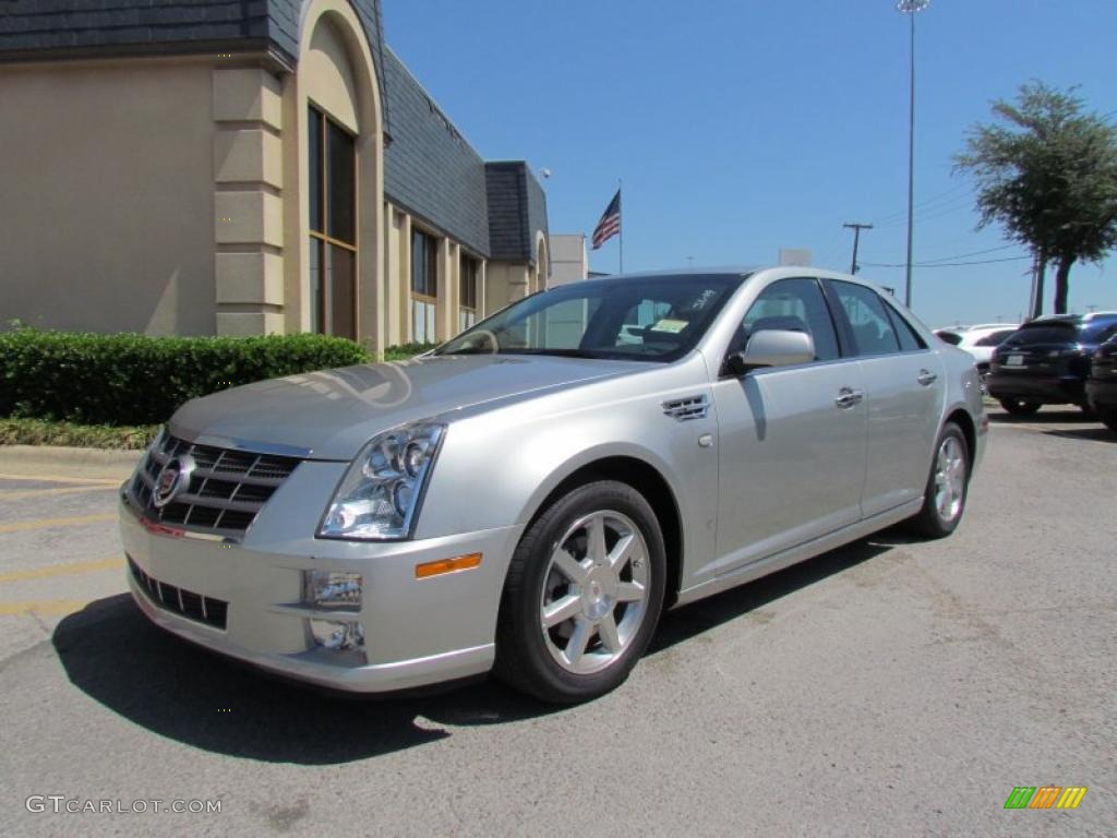 Light Platinum 2008 Cadillac STS 4 V6 AWD Exterior Photo #49051856