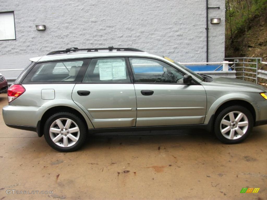 2009 Outback 2.5i Special Edition Wagon - Seacrest Green Metallic / Warm Ivory photo #4